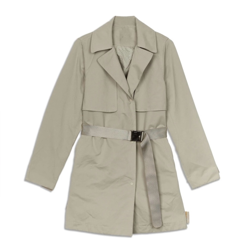 Lululemon Athletica Short Trench Coat - Black